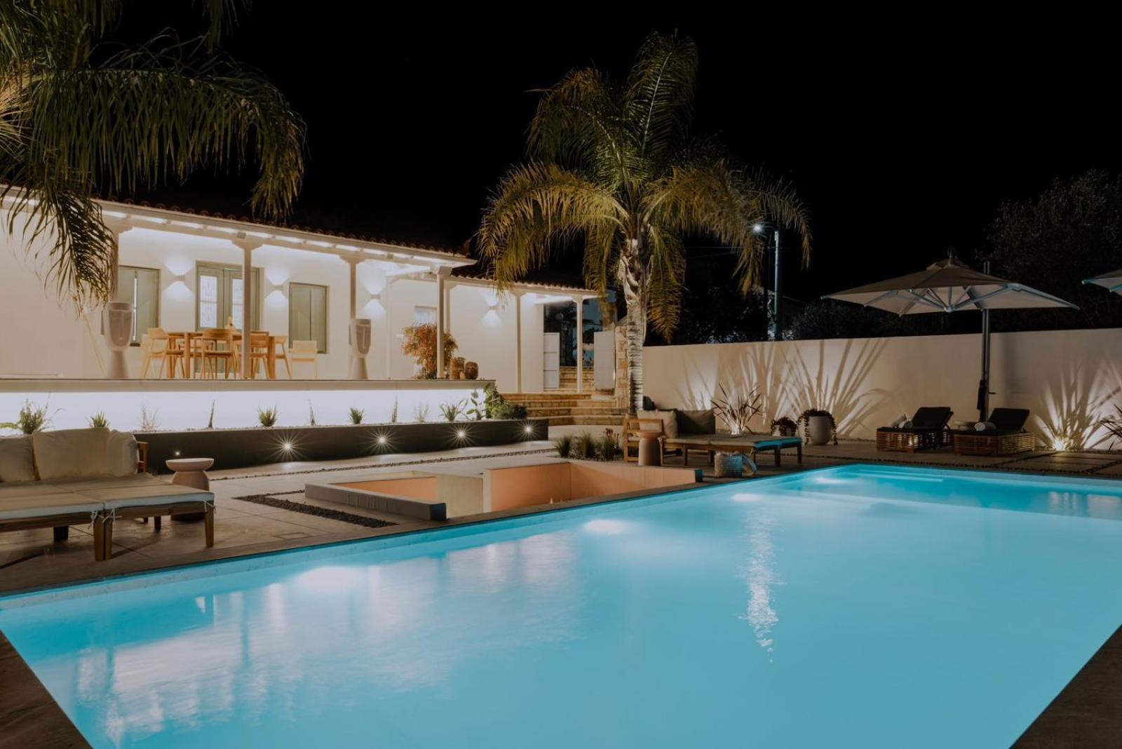 Nafplio Blue Topaz Poolside Villa 外观 照片