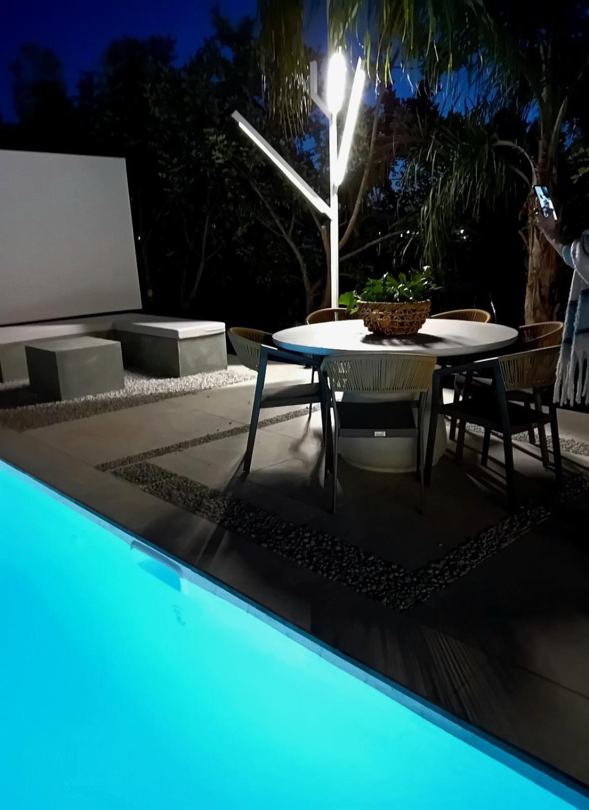 Nafplio Blue Topaz Poolside Villa 外观 照片