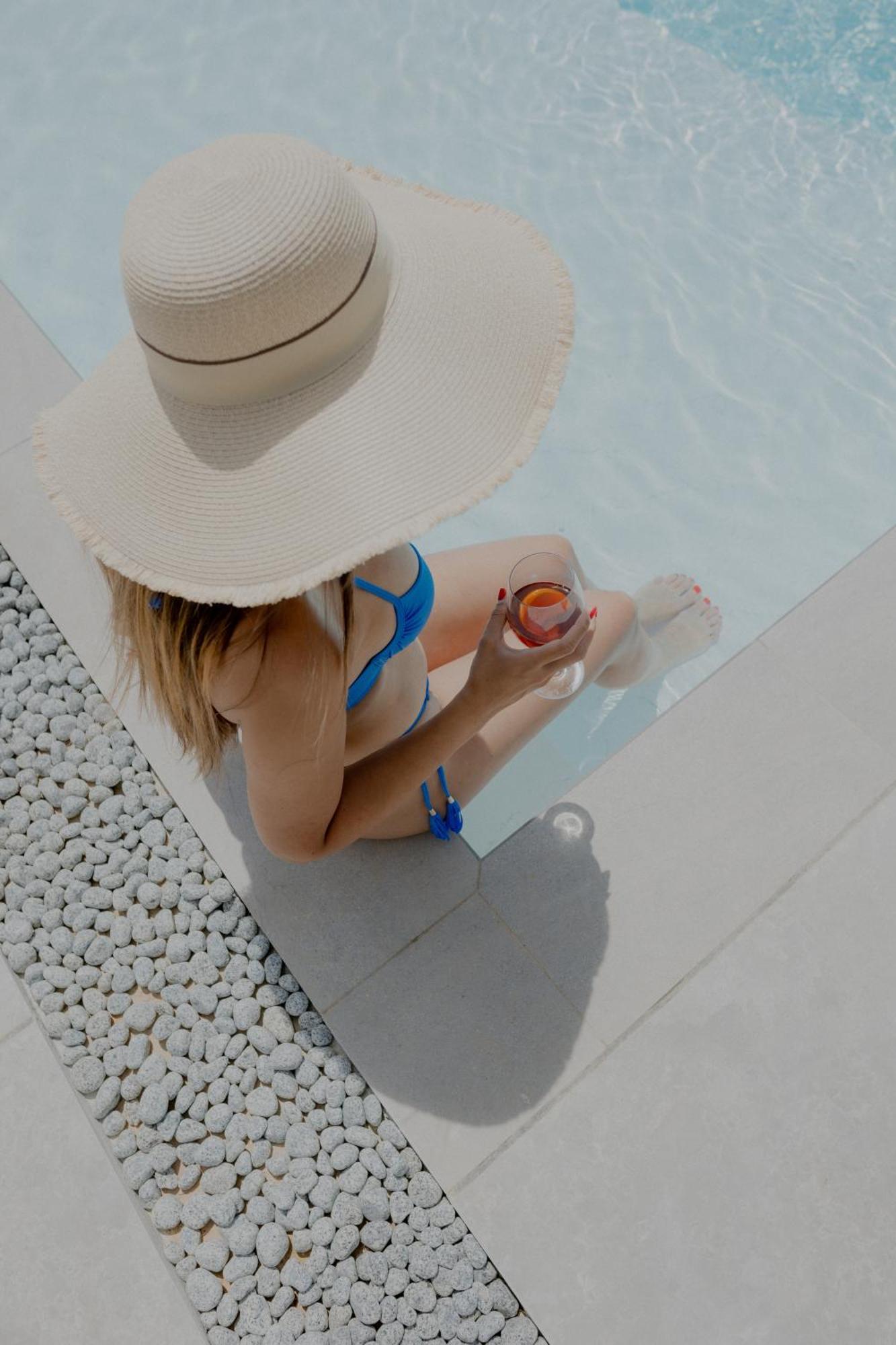 Nafplio Blue Topaz Poolside Villa 外观 照片