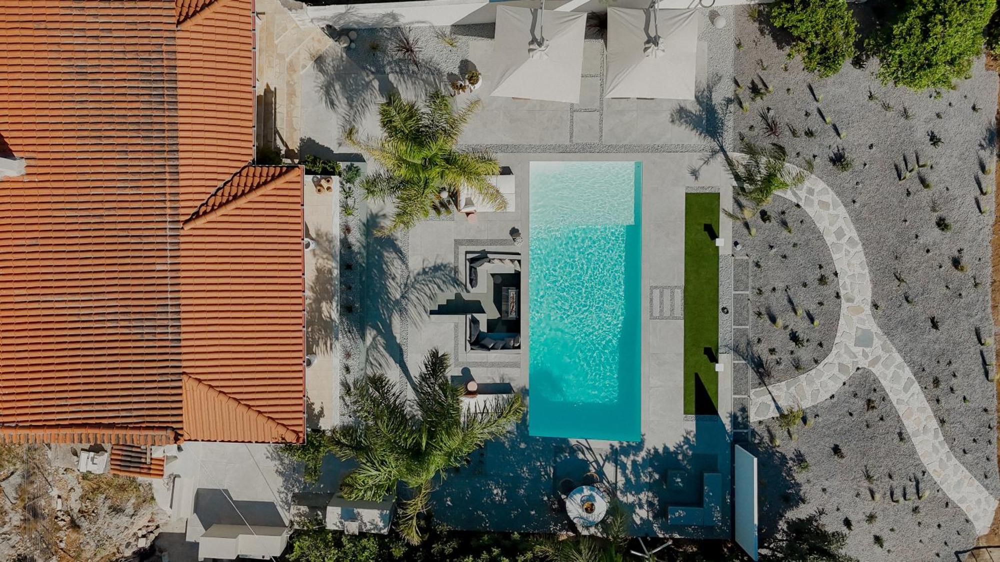 Nafplio Blue Topaz Poolside Villa 外观 照片
