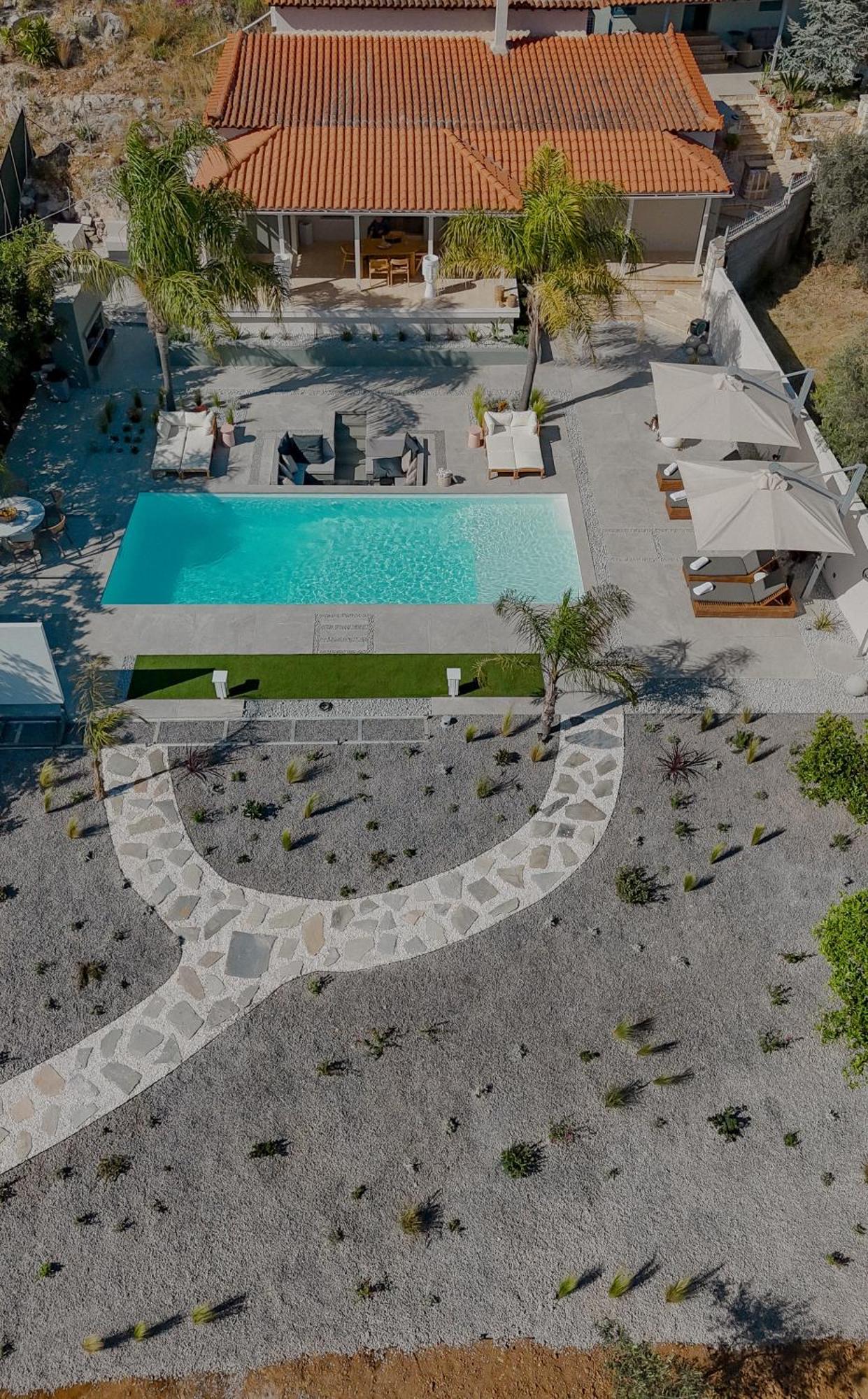 Nafplio Blue Topaz Poolside Villa 外观 照片